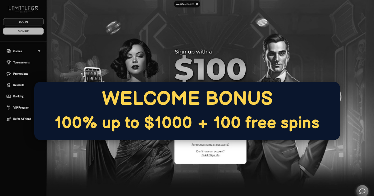 Limitless Casino - Top Mobile Casino Bonuses | Official US Site